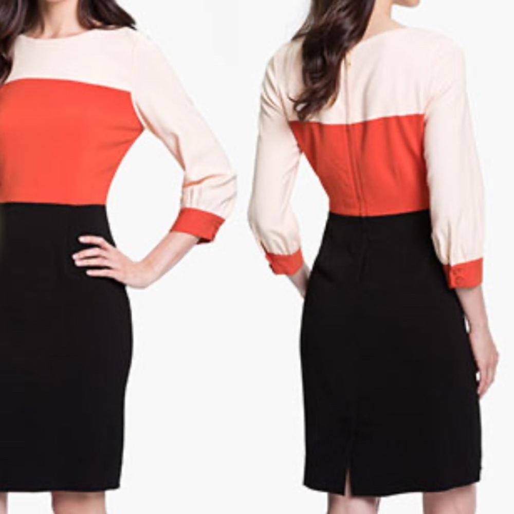 Kate Spade ♠️ Parker Colorblock Sheath Dress Taylor Swift - Picture 6 of 16